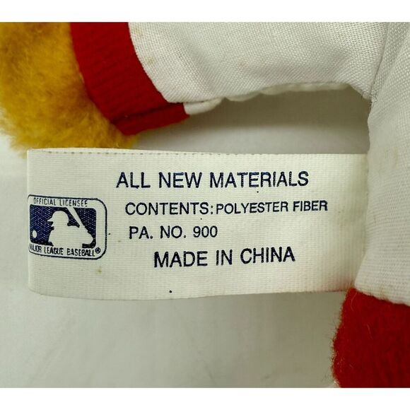 Cleveland Indians Toy Stuffed Bear 9.5 Inch By Steven Smith Stuffed Animals NWT - Picture 3 of 6